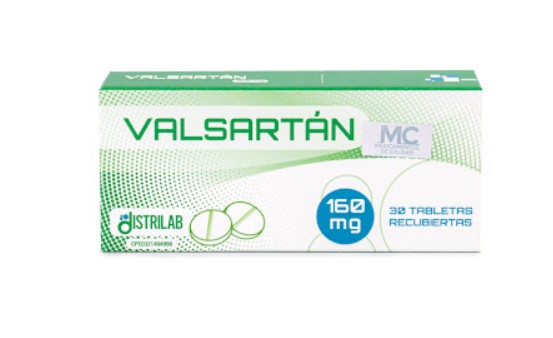 Valsartan 160mg Distrilab