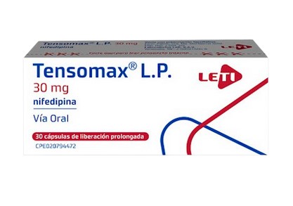 Tensomax L.P. Nifedipina 30mg Leti